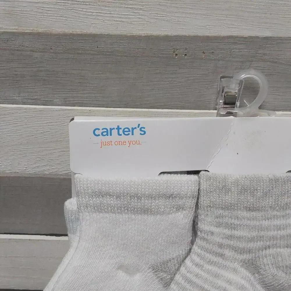 Baby Boys' 6pk Basic Terry Ankle Socks | Carters | 3-12 mos